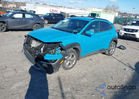 2023 Hyundai Kona Sel from USA, damaged, VIN KM8K6CAB9PU001753